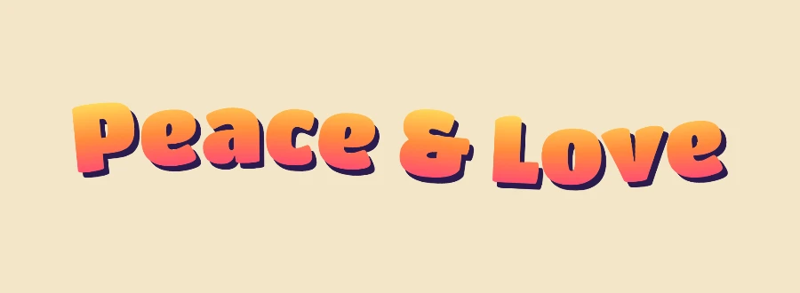 70s groovy look sample