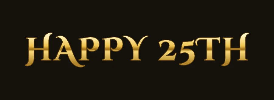 Luxury gold look sample