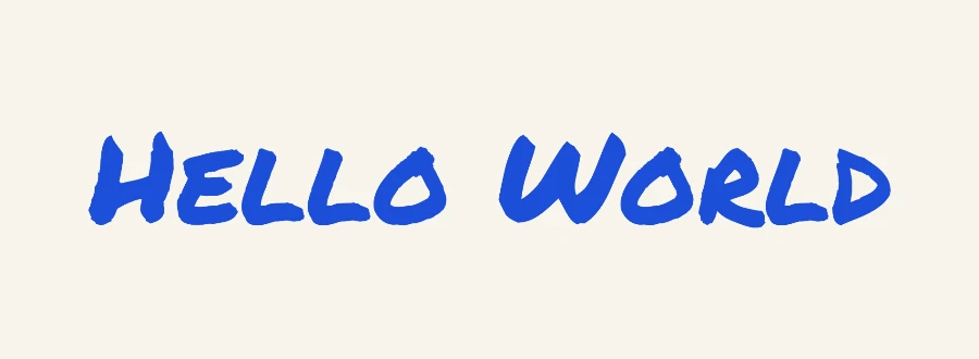 Marker look sample