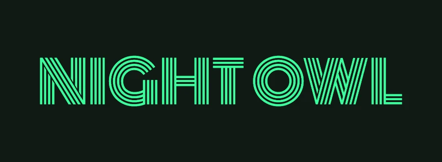 Neon lines look sample